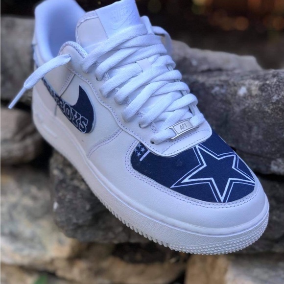 dallas cowboys nike air force ones